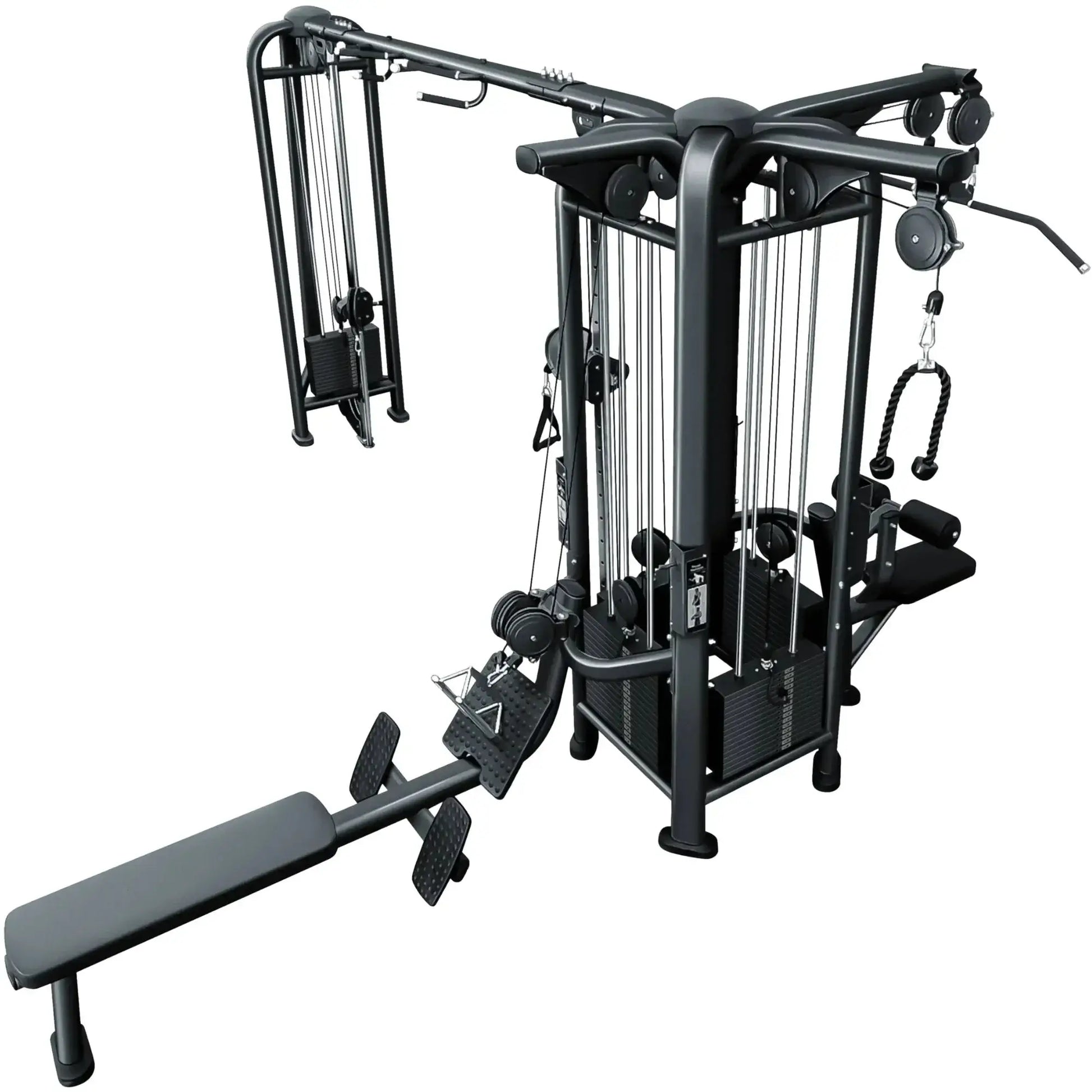 French Fitness FFB Black 5 Stack Multi Jungle Gym (New) Image 2