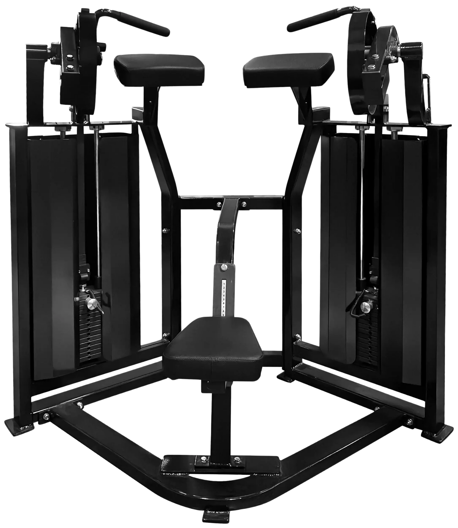 French Fitness FFB Black Dual Stack Biceps Arm Curl (New) Image