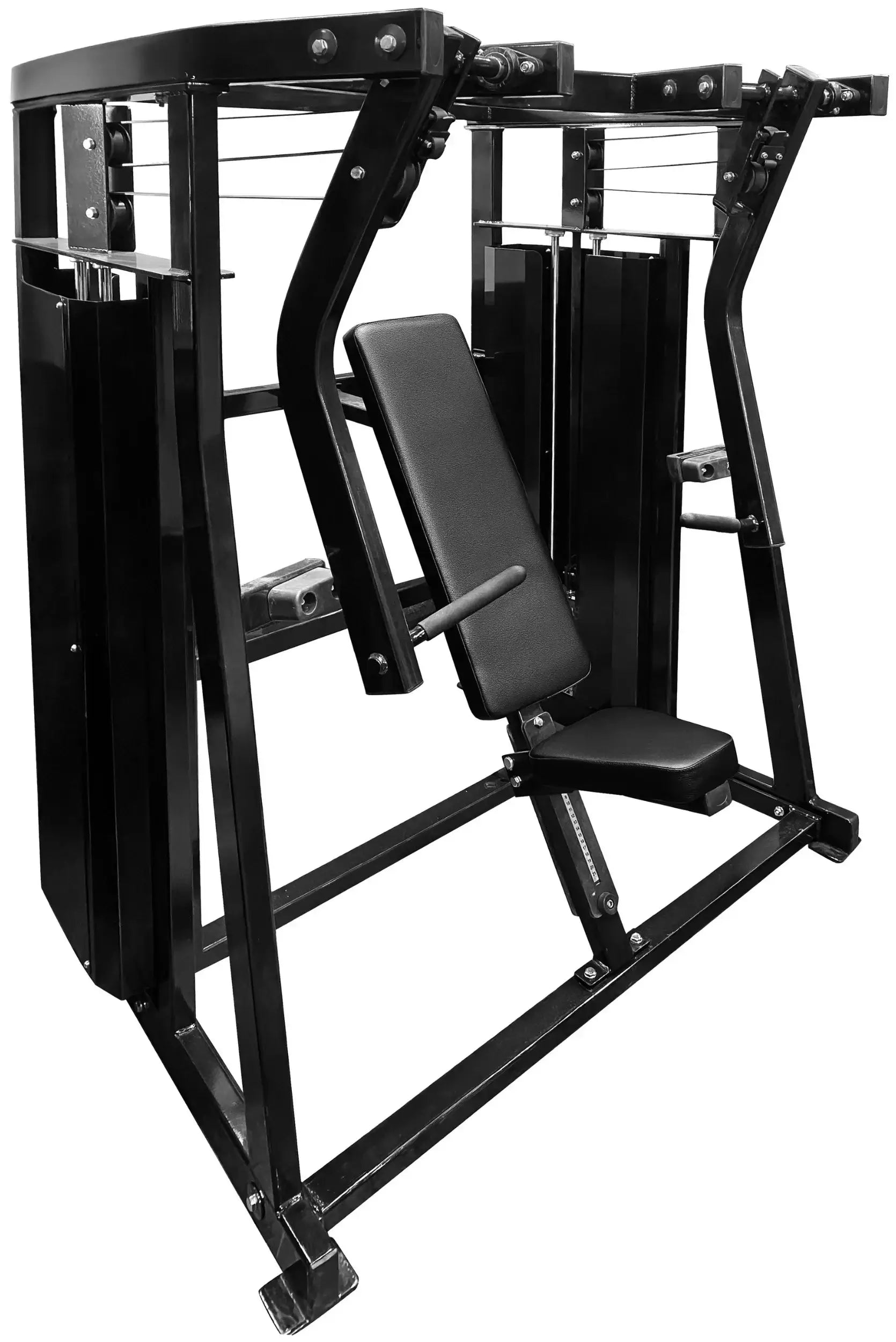French Fitness FFB Black Dual Stack Decline Press (New) Image 2