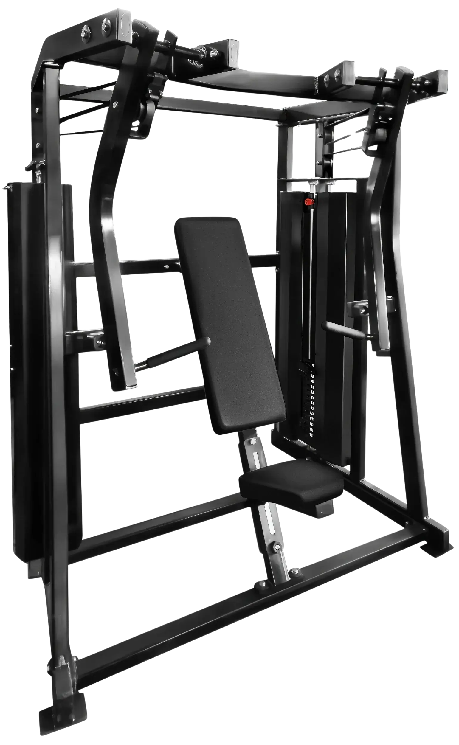 French Fitness FFB Black Dual Stack Decline Press (New) Image
