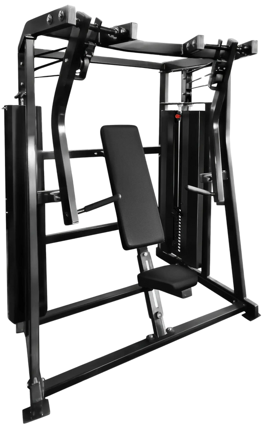 French Fitness FFB Black Dual Stack Decline Press (New) Image