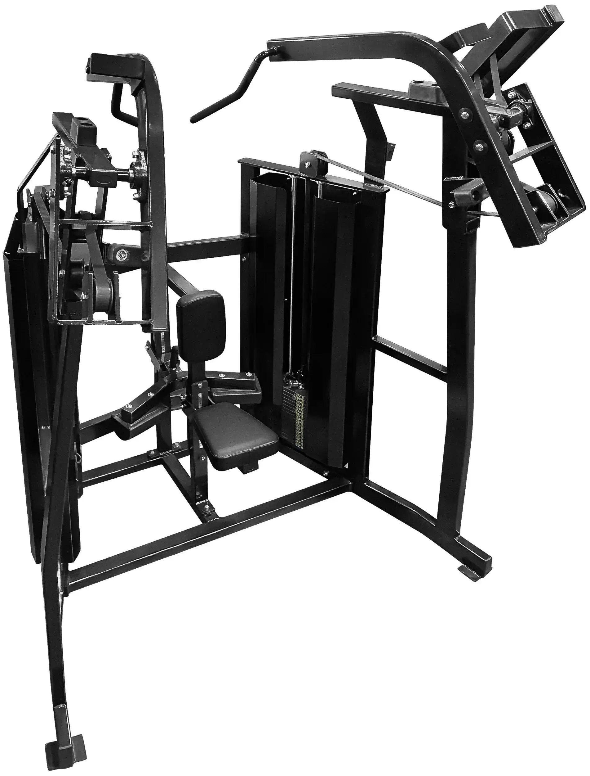 French Fitness FFB Black Dual Stack Front Lat Pulldown (New) Image 3
