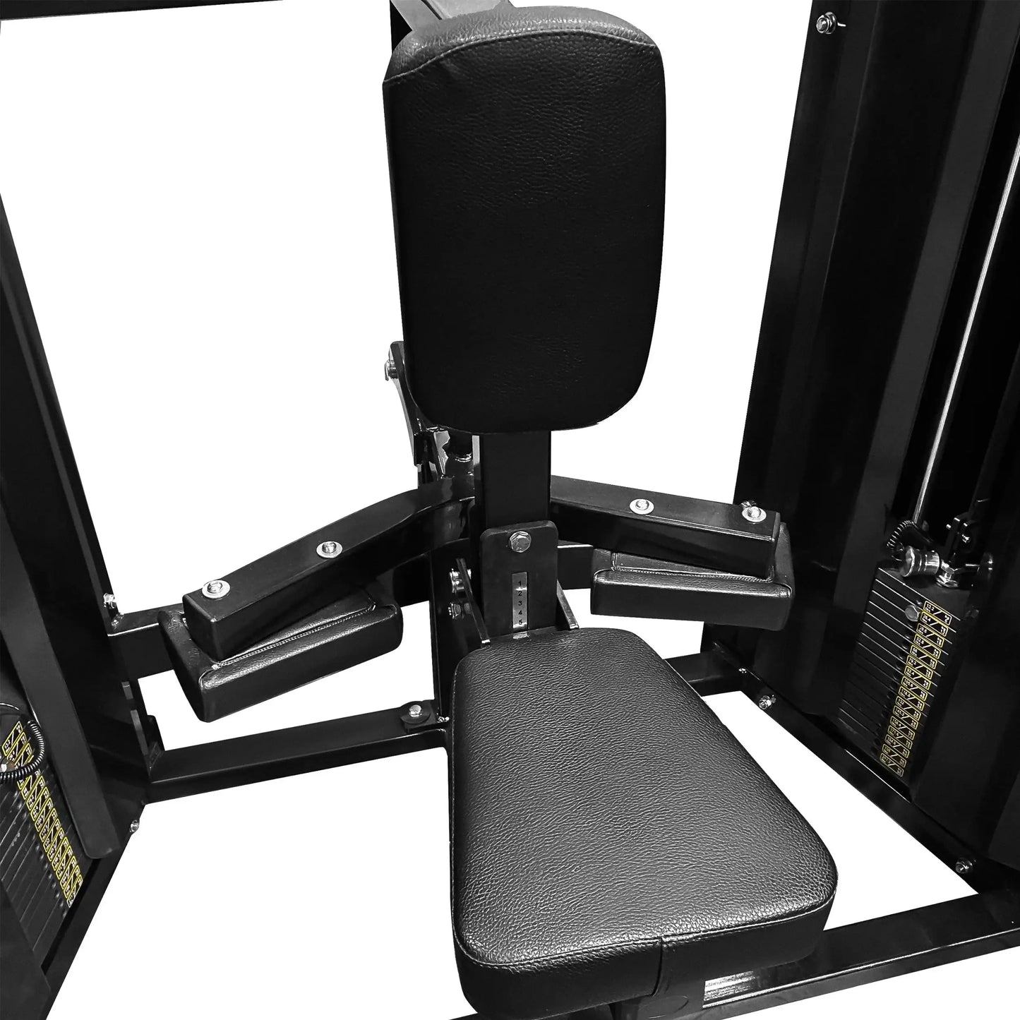 French Fitness FFB Black Dual Stack Front Lat Pulldown (New) Image 5