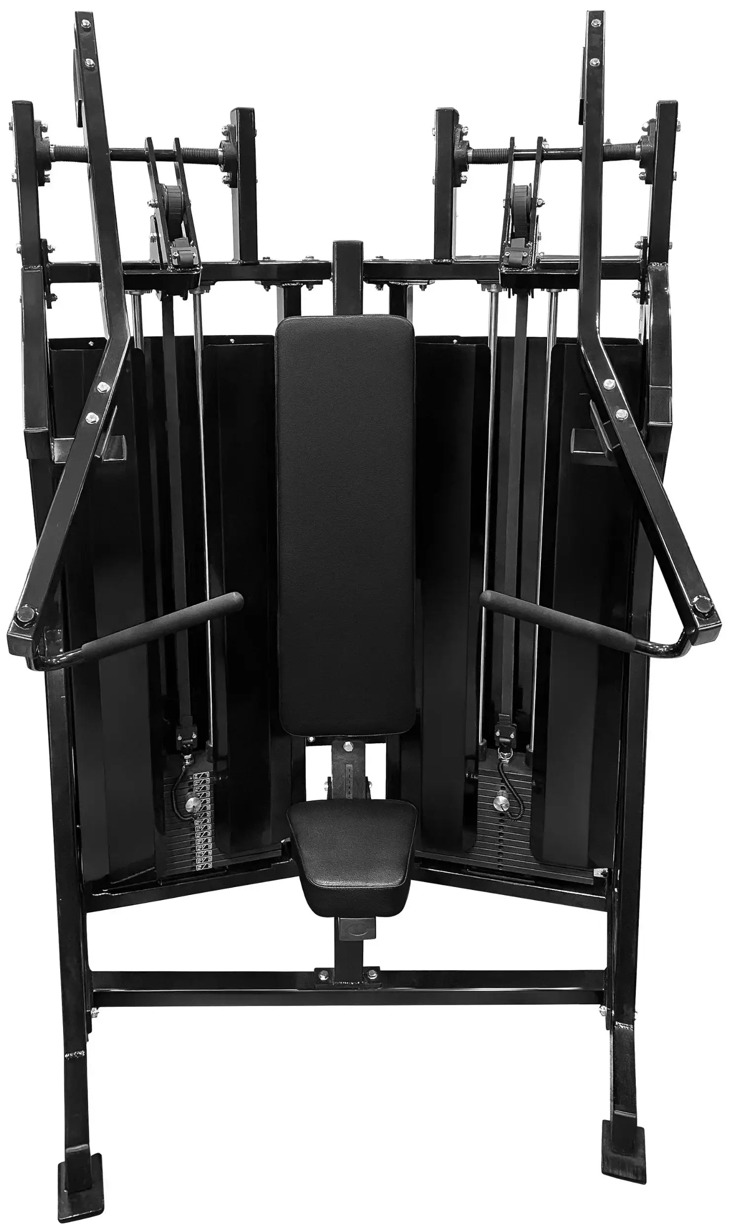 French Fitness FFB Black Dual Stack Incline Press (New) Image 2