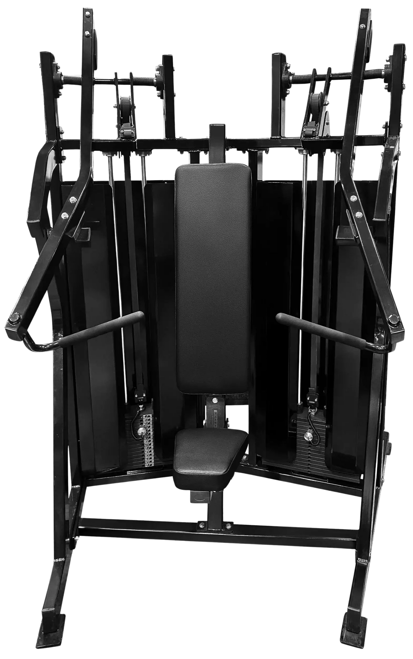 French Fitness FFB Black Dual Stack Incline Press (New) Image