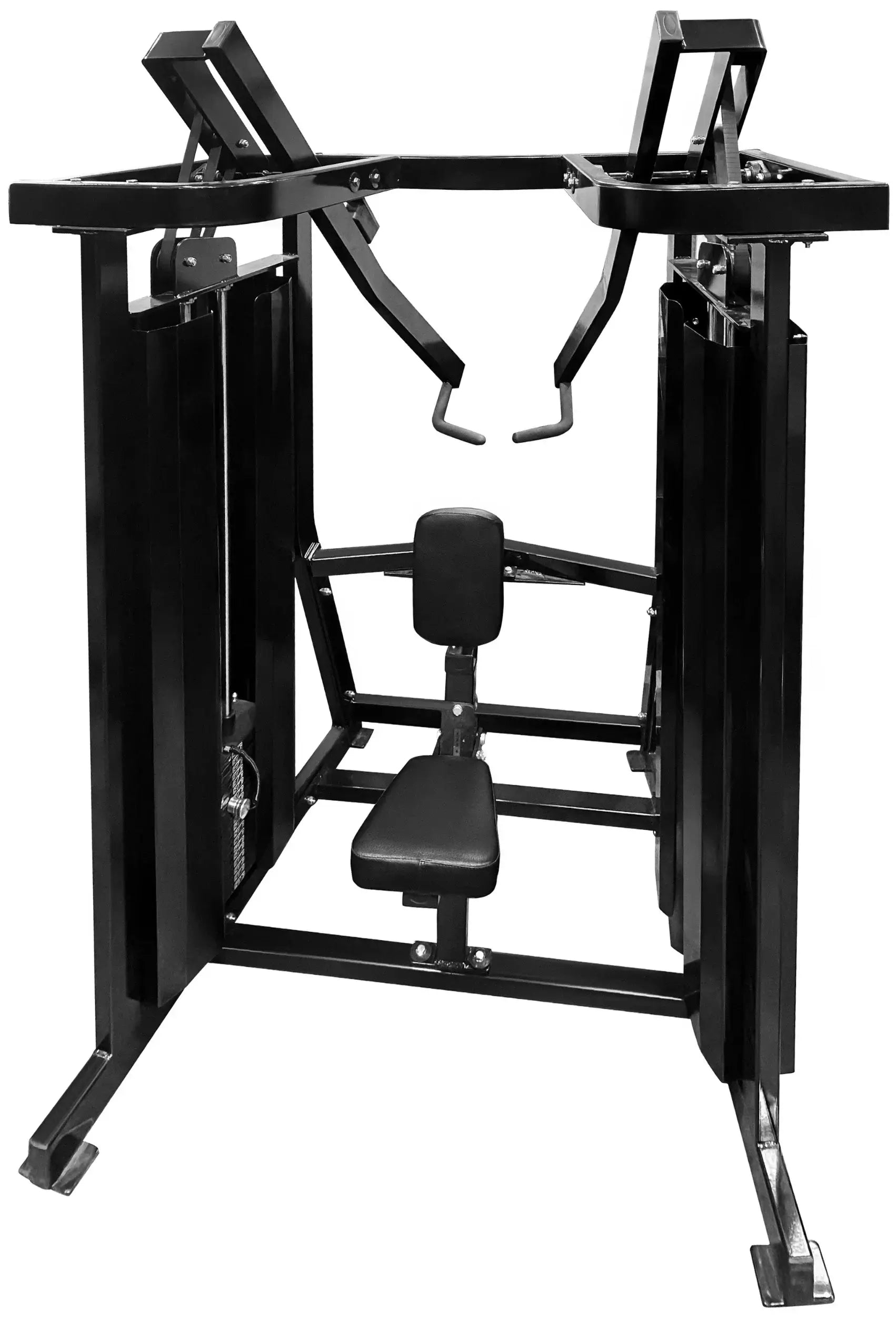 French Fitness FFB Black Dual Stack Low Row (New) Image 3