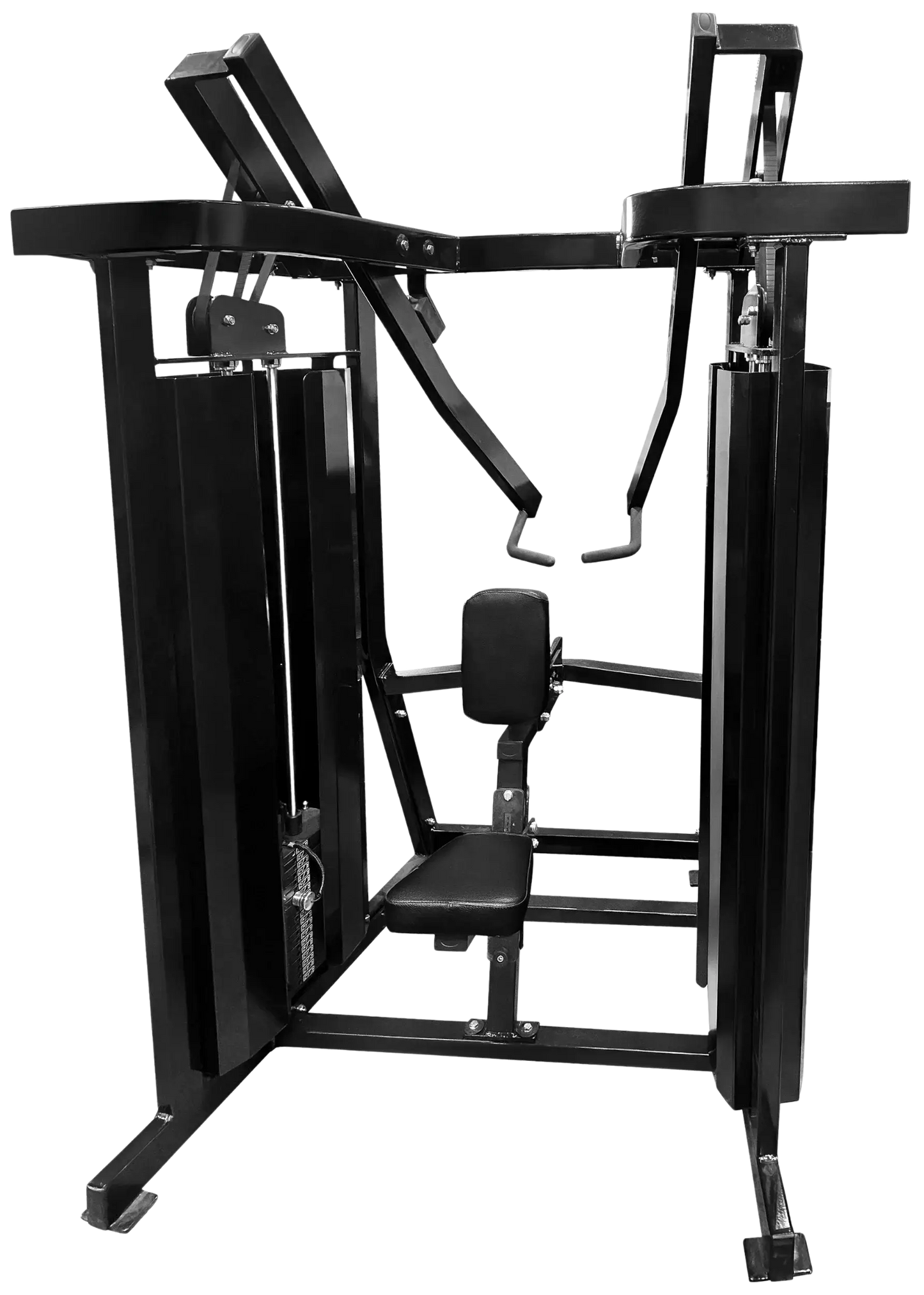 French Fitness FFB Black Dual Stack Low Row (New) Image