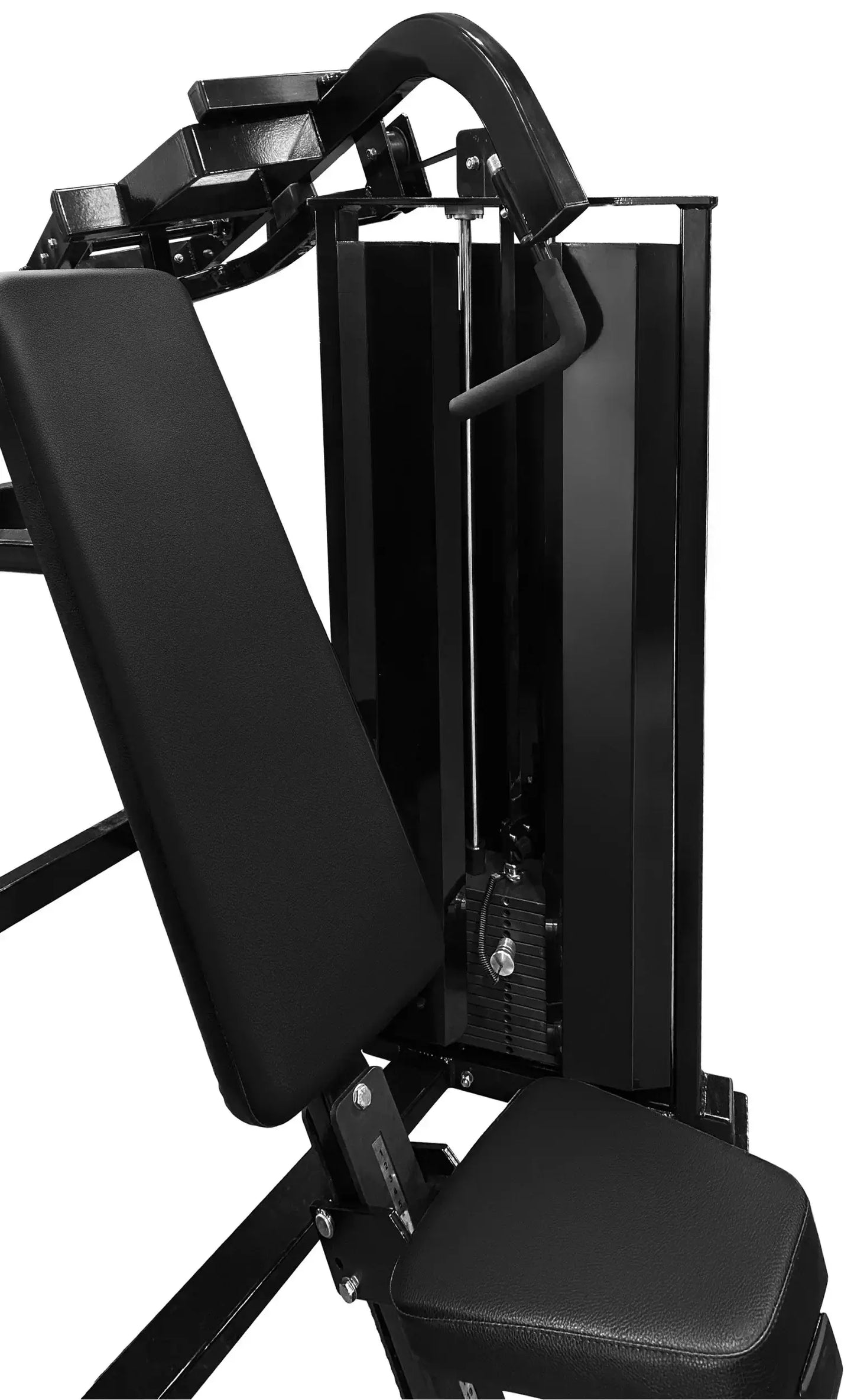 French Fitness FFB Black Dual Stack Shoulder Press (New) Image 5