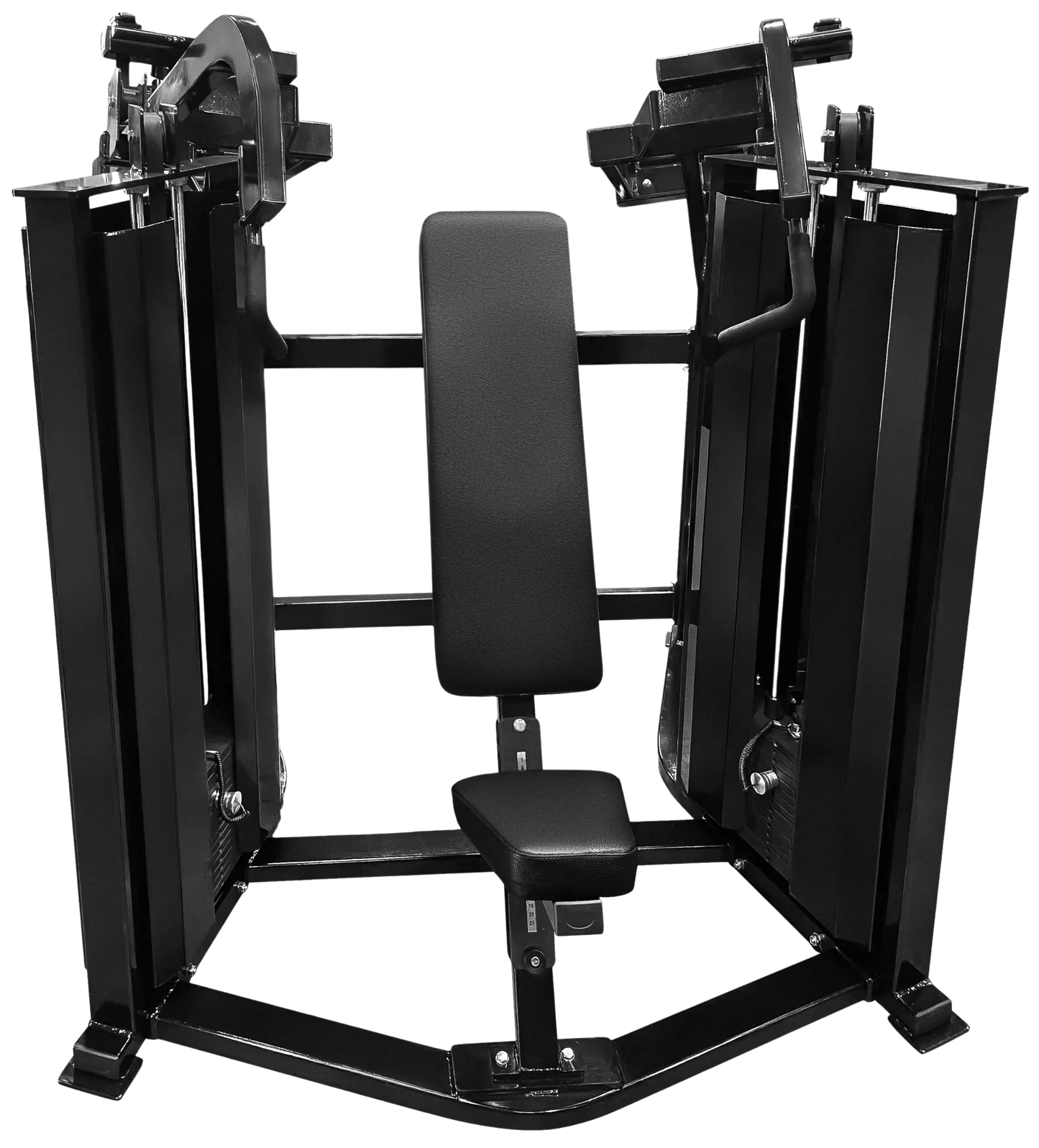 French Fitness FFB Black Dual Stack Shoulder Press (New) Image