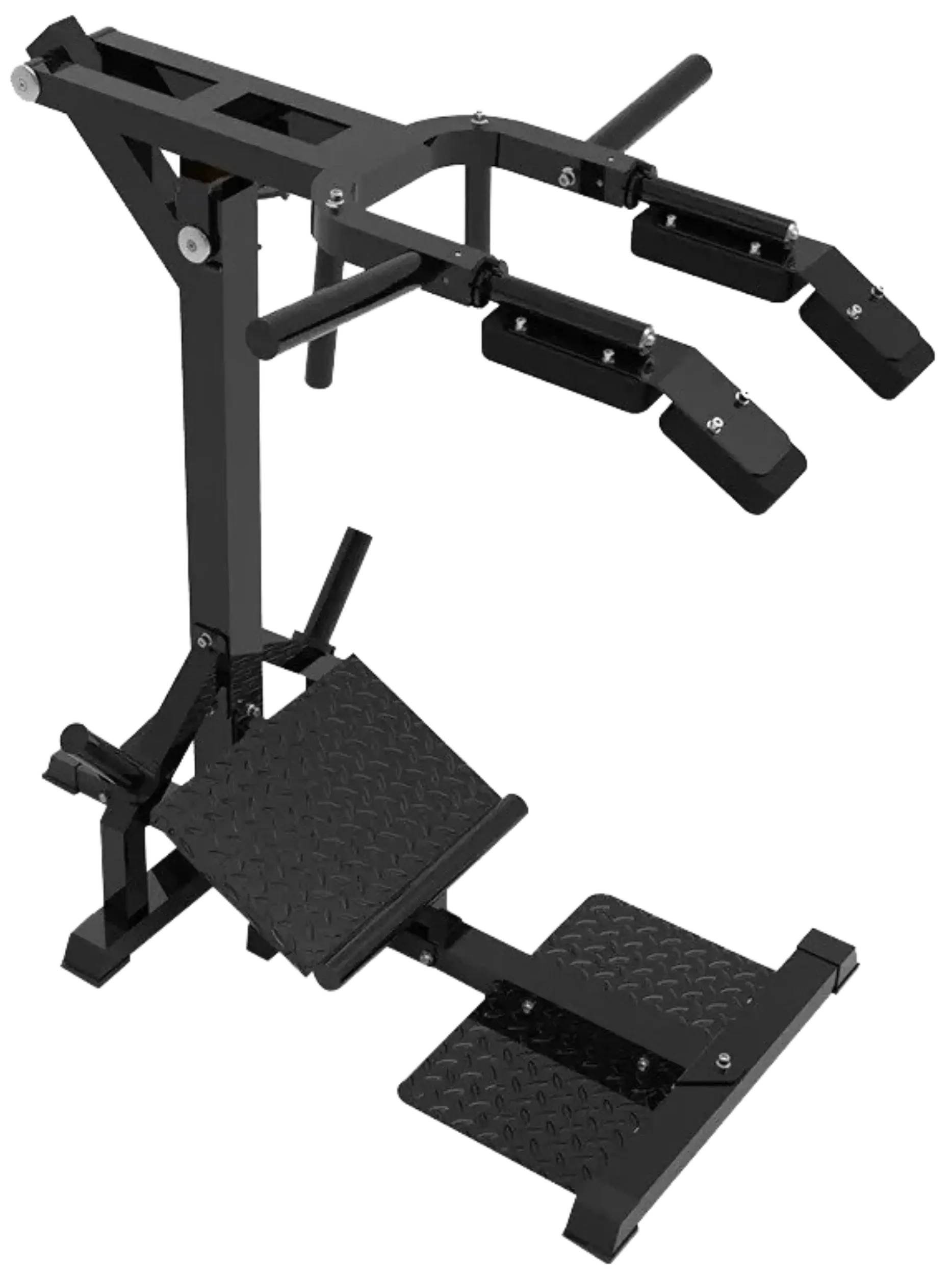 French Fitness FFB Black Leverage Squat & Calf Machine (New) Image
