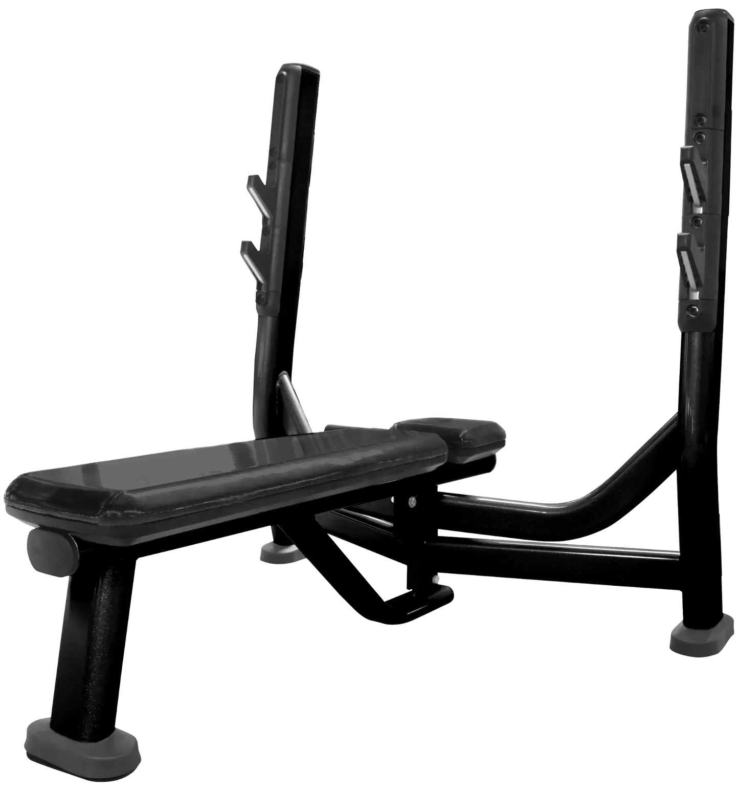 French Fitness FFB Black Olympic Flat Bench Press (New) Image