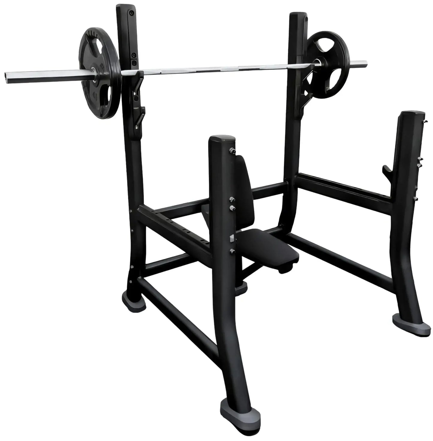 French Fitness FFB Black Olympic Military Bench (New) Image 3
