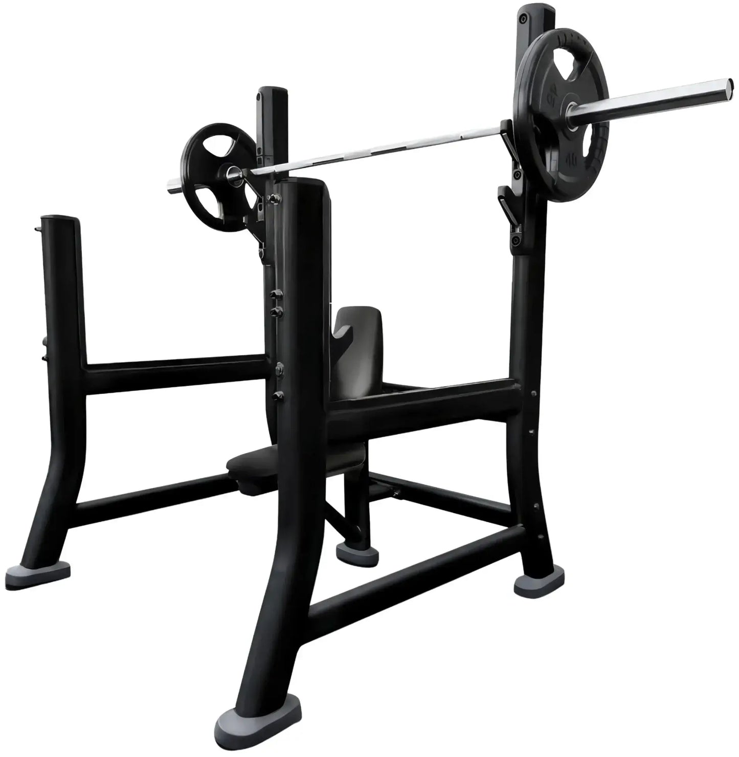 French Fitness FFB Black Olympic Military Bench (New) Image 5