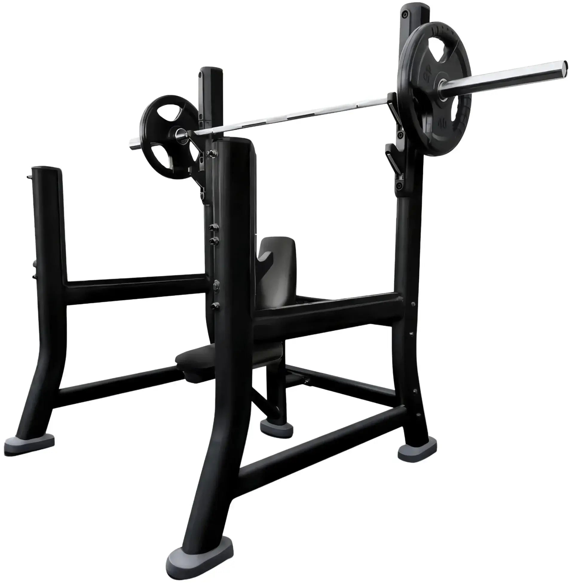 French Fitness FFB Black Olympic Military Bench (New) Image 5