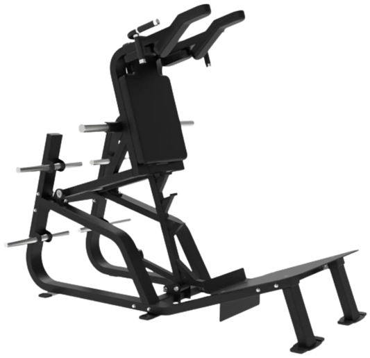 French Fitness FFB Black Super V-Squat Plate Loaded (New) Image