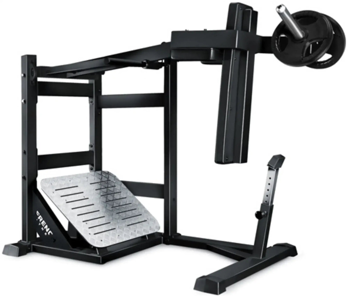 French Fitness FFB Black Pendulum Squat Leg Press Machine (New) Image 5