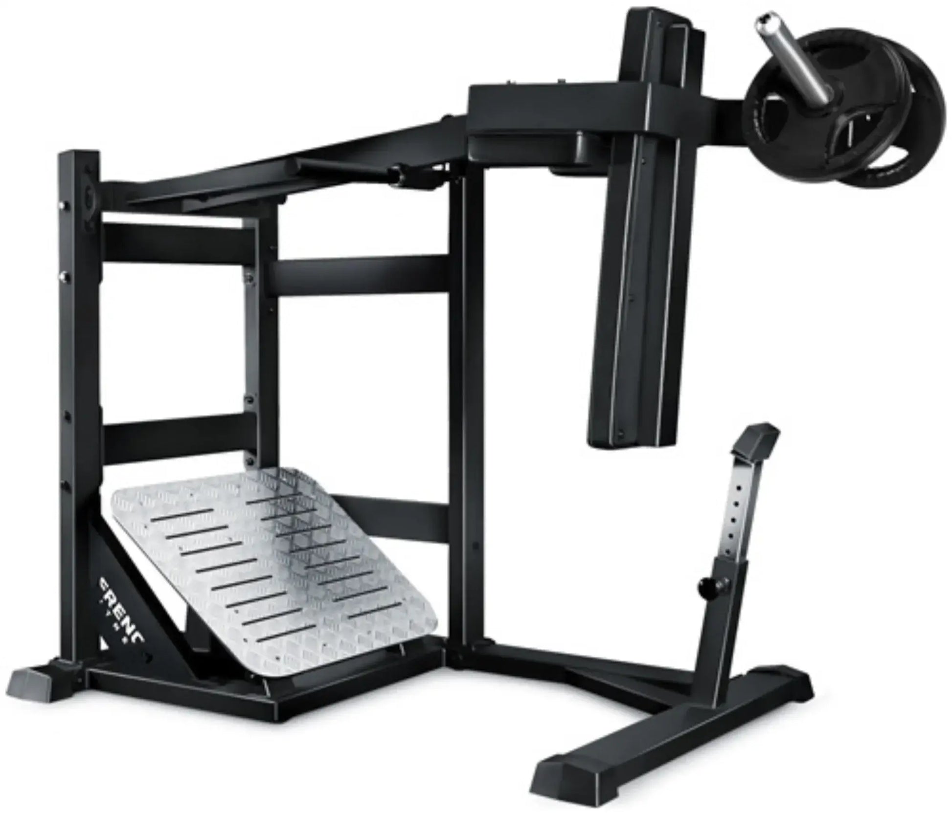 French Fitness FFB Black Pendulum Squat Leg Press Machine (New) Image 5