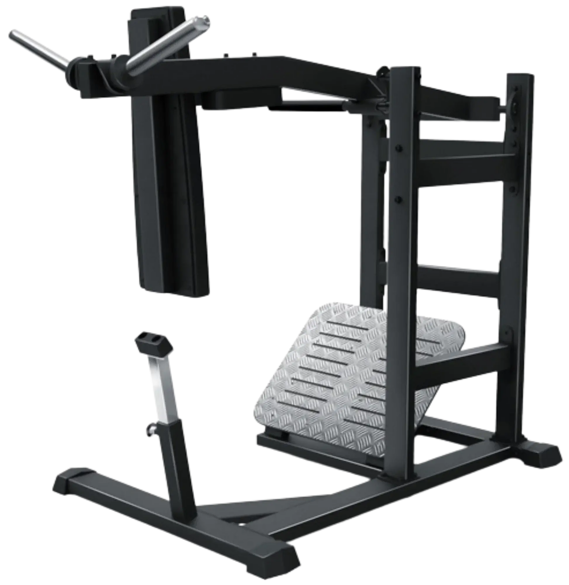 French Fitness FFB Black Pendulum Squat Leg Press Machine (New) Image