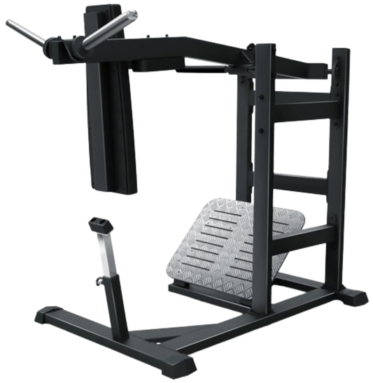 French Fitness FFB Black Pendulum Squat Leg Press Machine (New) Image
