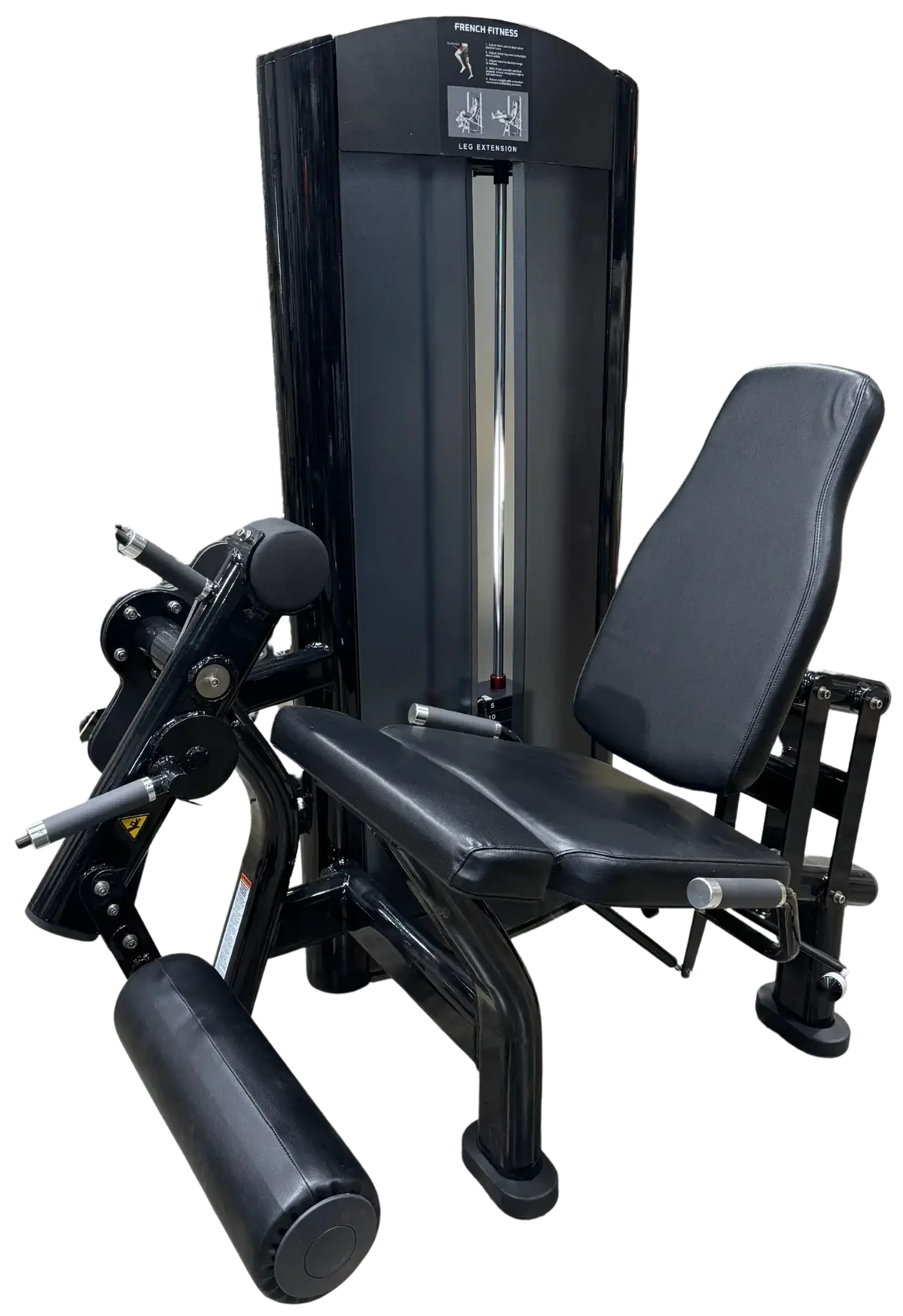 French Fitness FFB Black Seated Leg Extension (New) Image