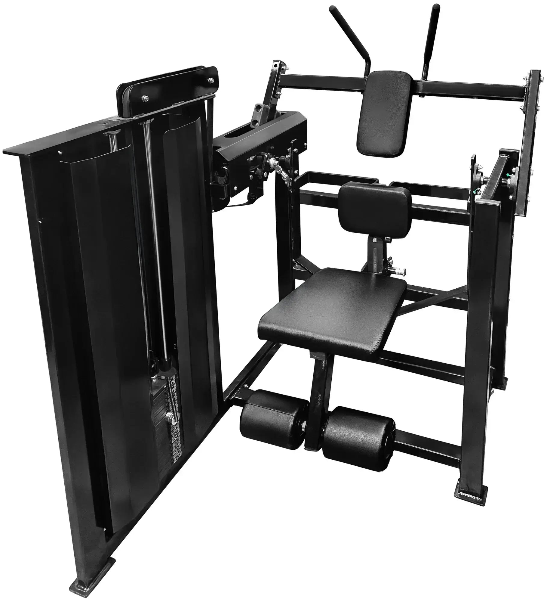 French Fitness FFB Black Single Stack Abdominal Crunch (New) Image 2