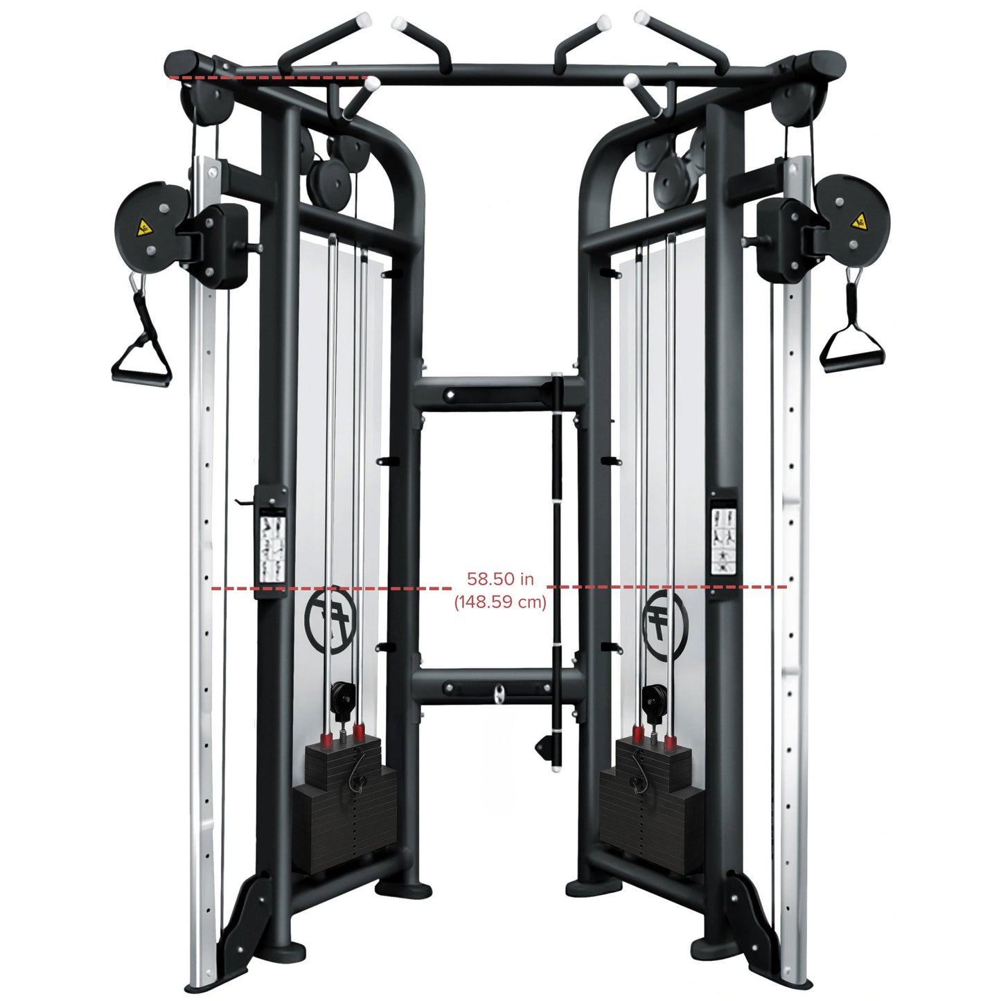 French Fitness FFB Black Dual Adjustable Pulley (New)