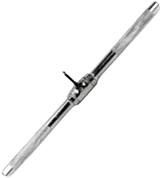 French Fitness Chrome FFC-12RSB 12" Revolving Straight Bar (New) Image