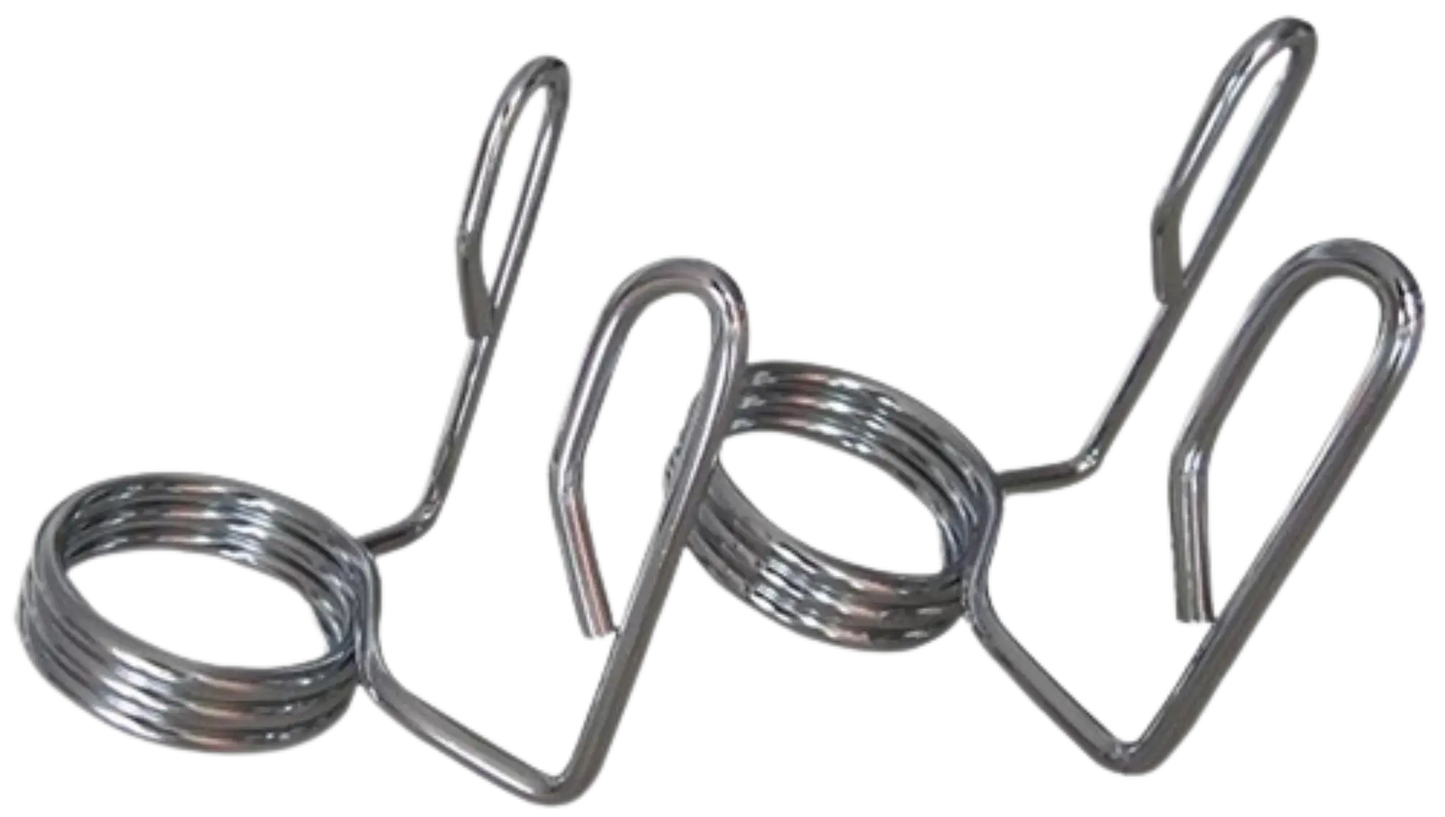 French Fitness Chrome Olympic Spring Collar - Set of 2 (New) Image