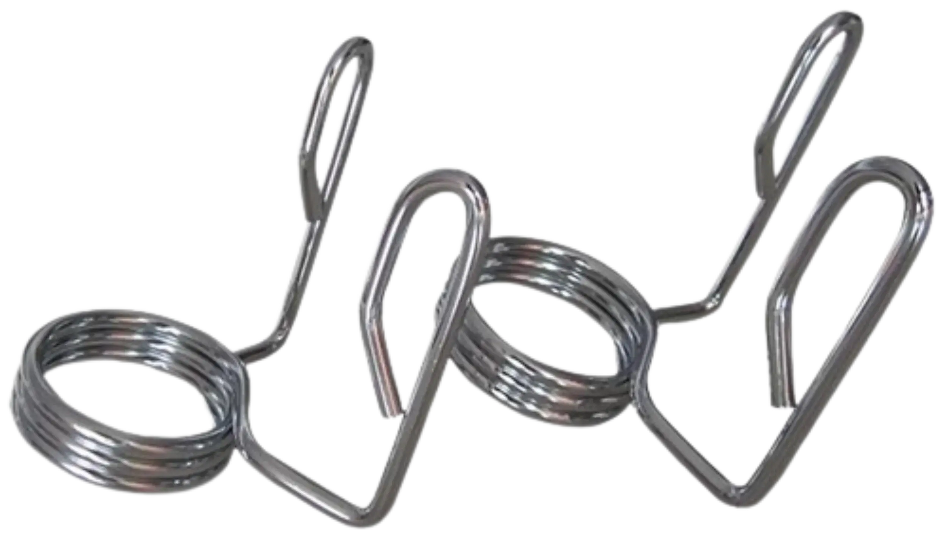 French Fitness Chrome Olympic Spring Collar - Set of 2 (New) Image