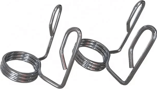 French Fitness Rubber Grip Weight Plate Set w/7 ft Bar 305 lbs + Rack + Bench (New) Image 3