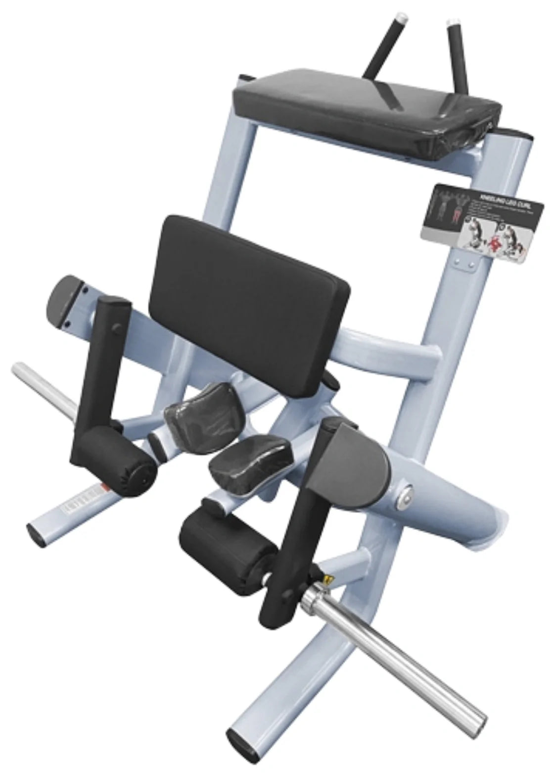 French Fitness Diablo Iso Lateral Kneeling Leg Curl Plate Loaded (New) Image 3