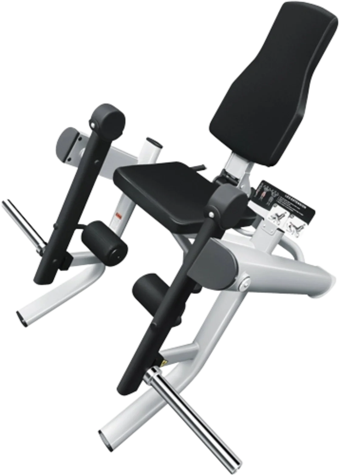 French Fitness Diablo Iso Lateral Leg Extension Plate Loaded (New) Image