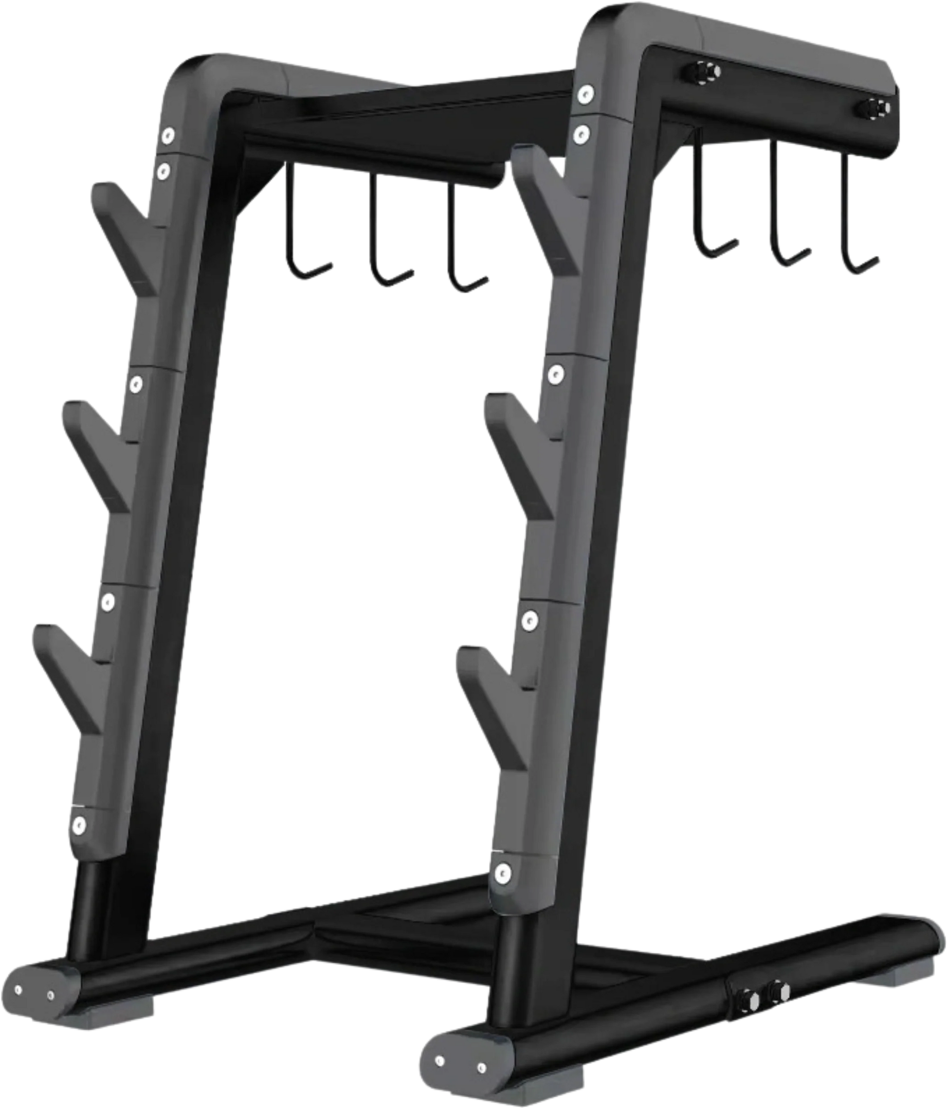French Fitness Marin Accessory, Handle, & 3 Bar Storage Rack (New) Image