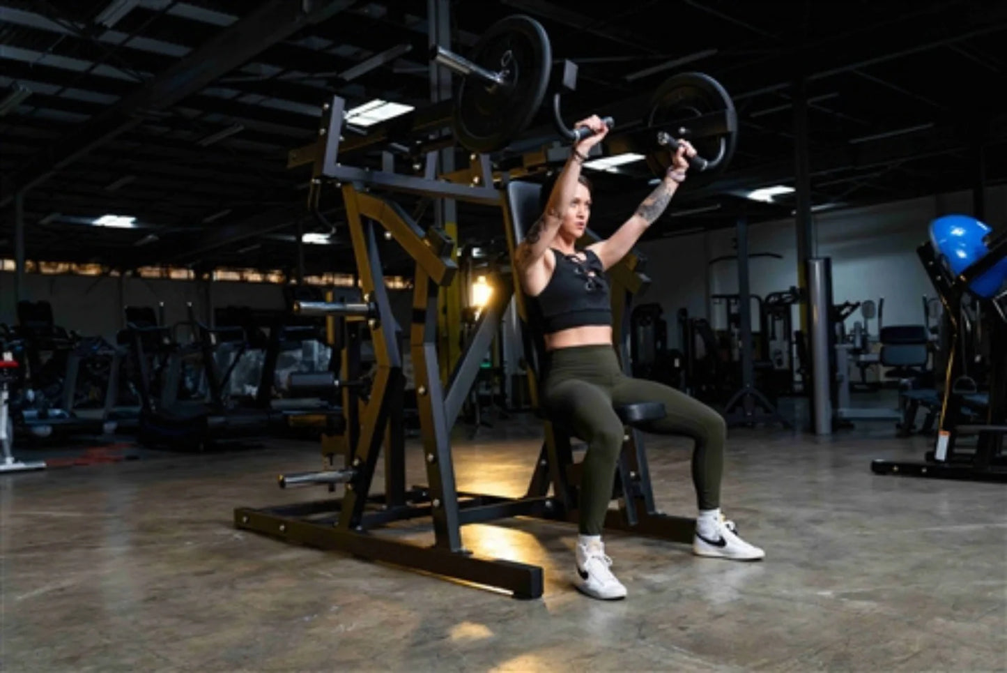French Fitness Marin Iso-Lateral Chest/Back Combo Plate Loaded (New) Image 5
