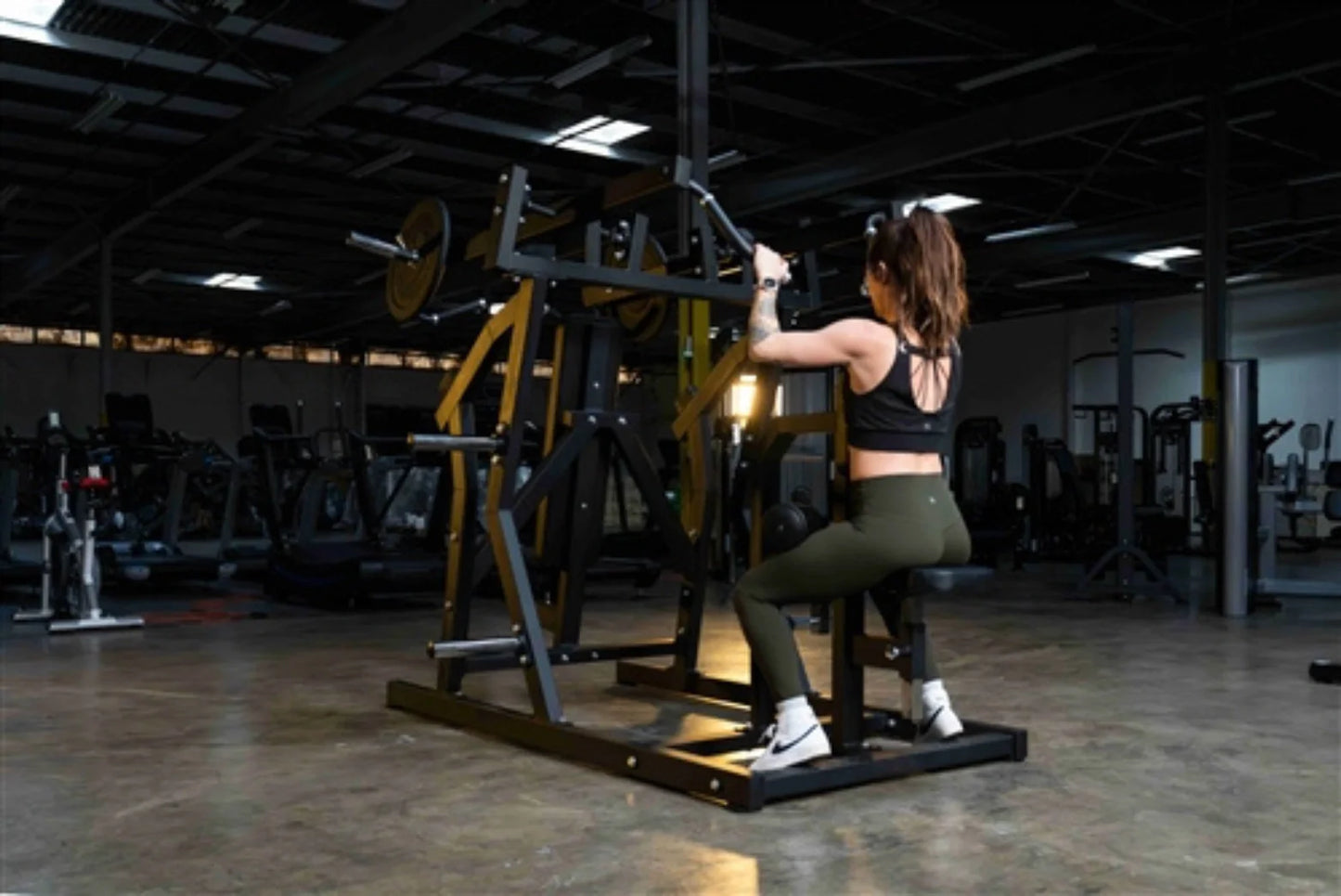French Fitness Marin Iso-Lateral Chest/Back Combo Plate Loaded (New) Image 7