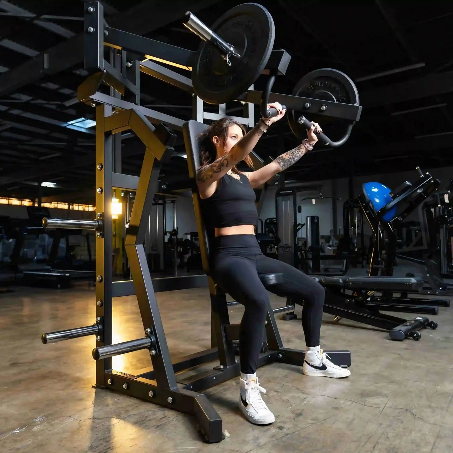 French Fitness Marin Iso-Lateral Incline Chest Press Plate Loaded (New) Image 5