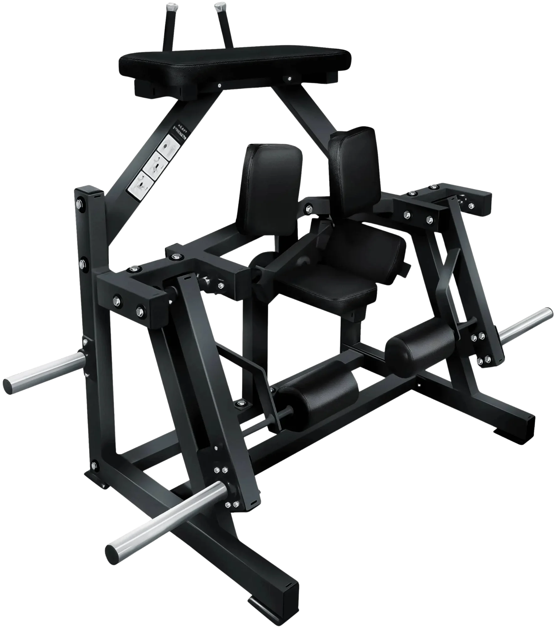 French Fitness Marin Iso-Lateral Kneeling / Standing Leg Curl Plate Loaded (New) Image