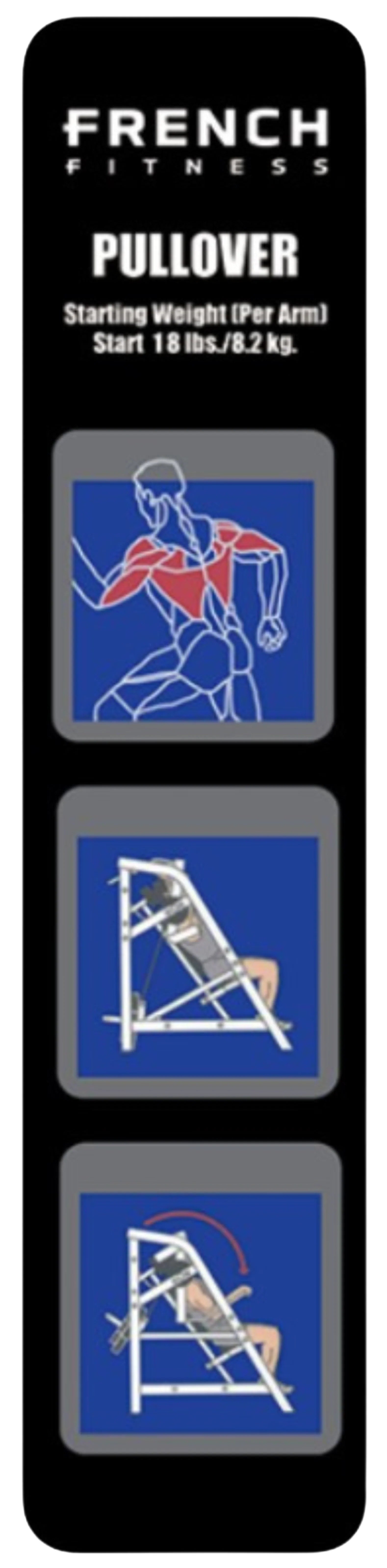 French Fitness Napa Pullover Plate Loaded (New) Image 4