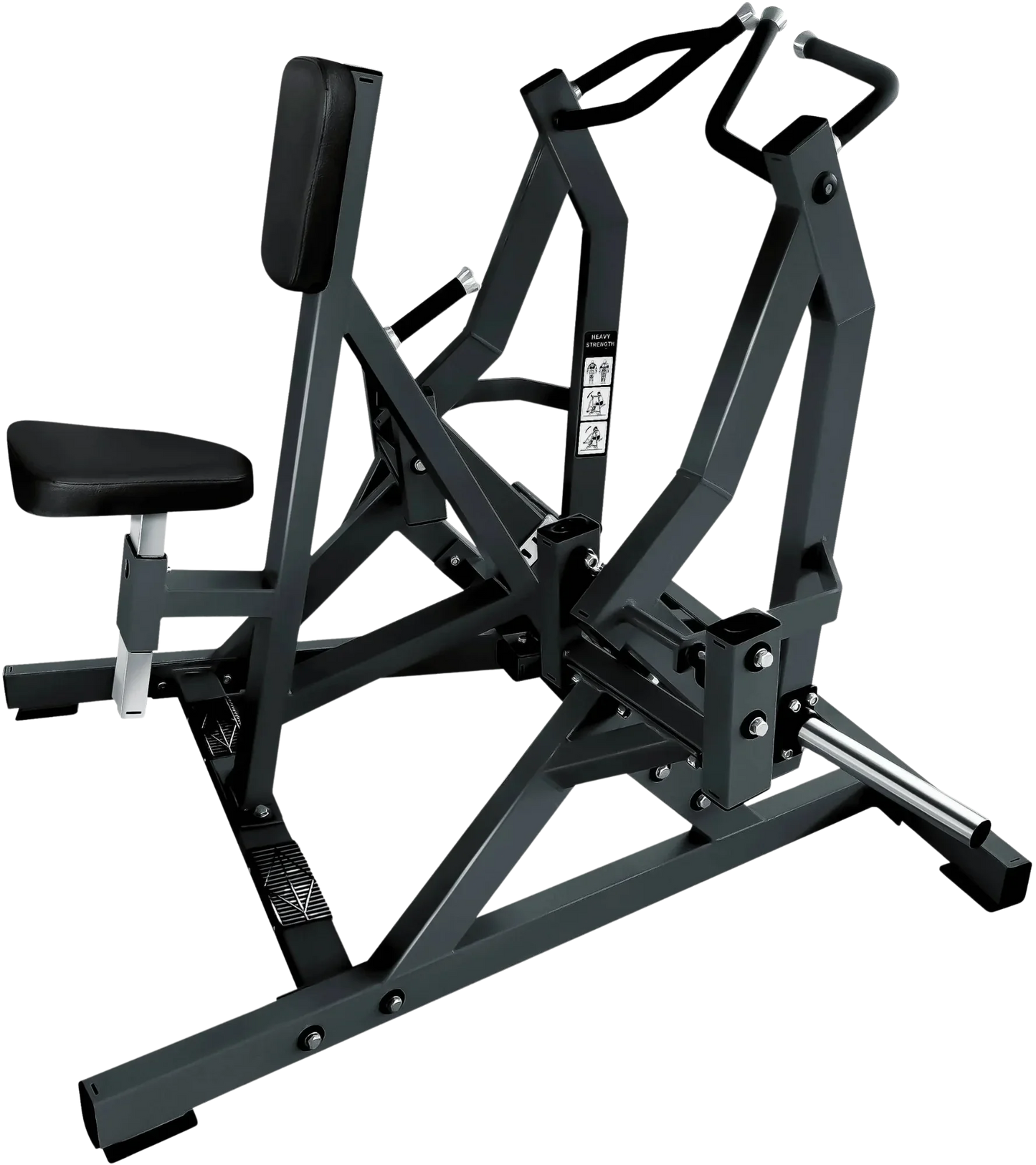 French Fitness Marin Iso-Lateral Rowing Low Row Plate Loaded (New) Image