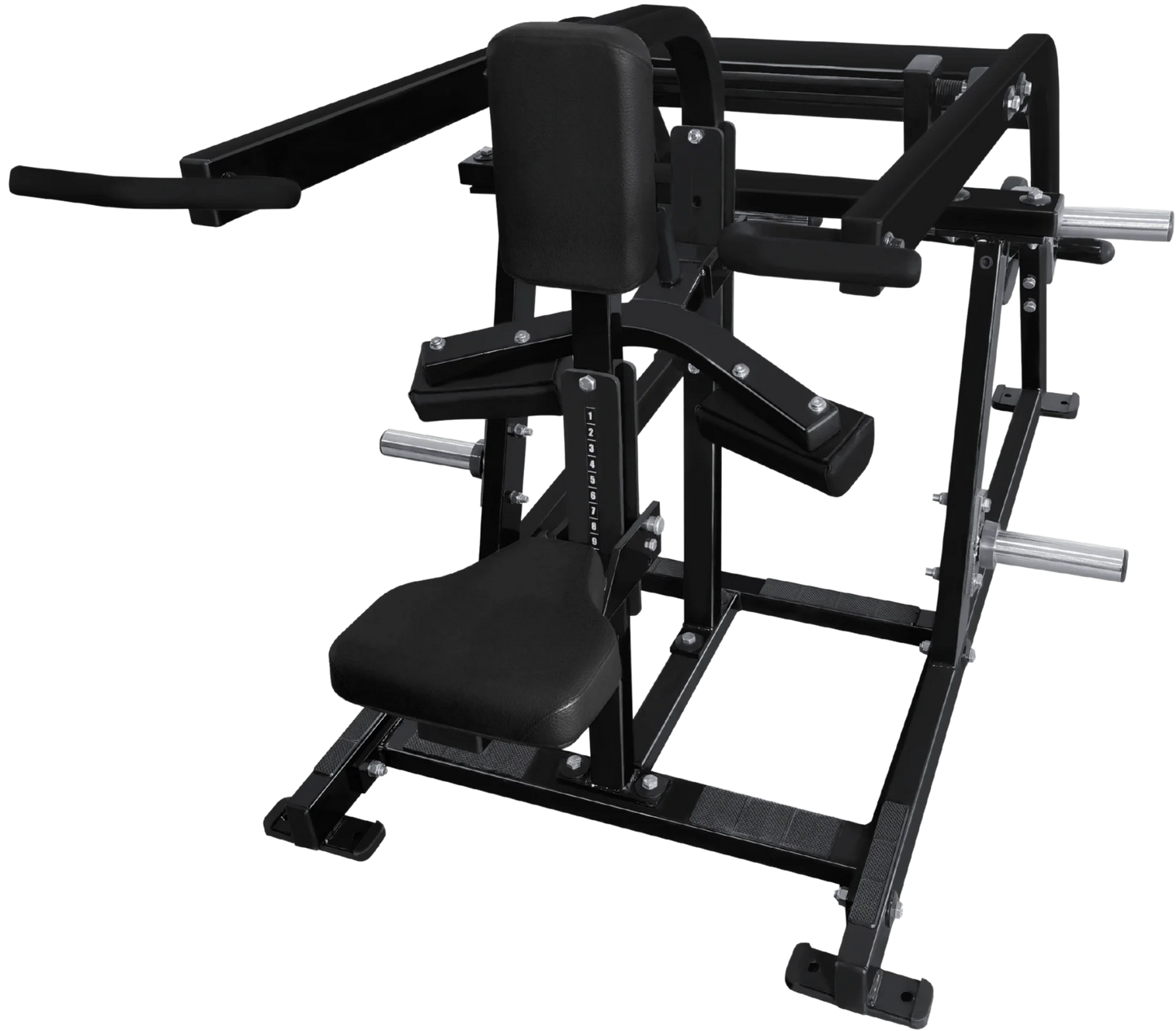 French Fitness Marin Seated Dip / Tricep Press Plate Loaded (New) Image