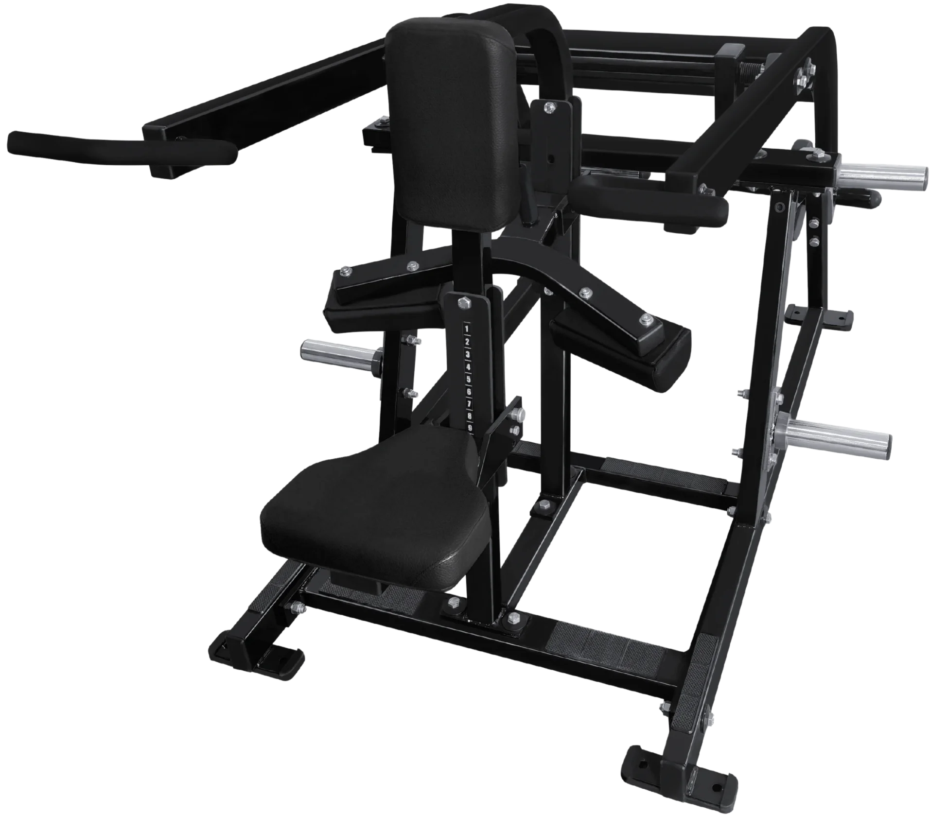 French Fitness Marin Seated Dip / Tricep Press Plate Loaded (New) Image