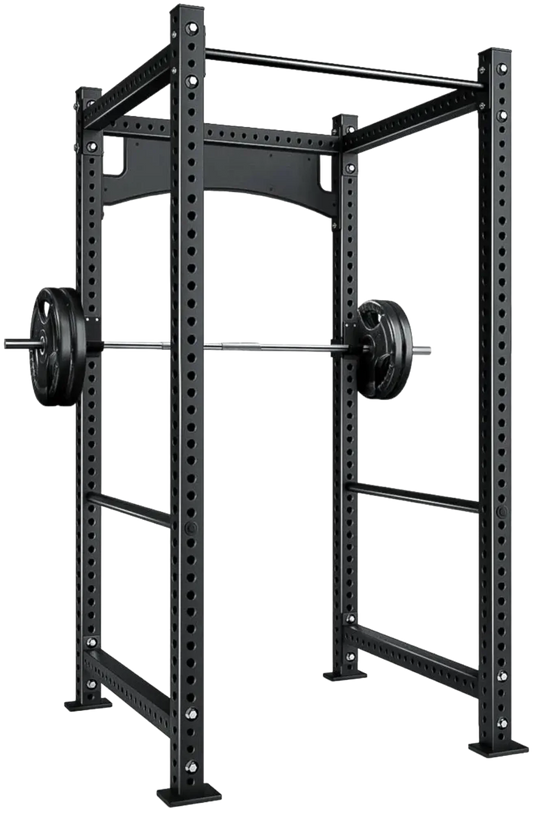 French Fitness R30 Commercial Power Rack / Bench Combo (New) Image