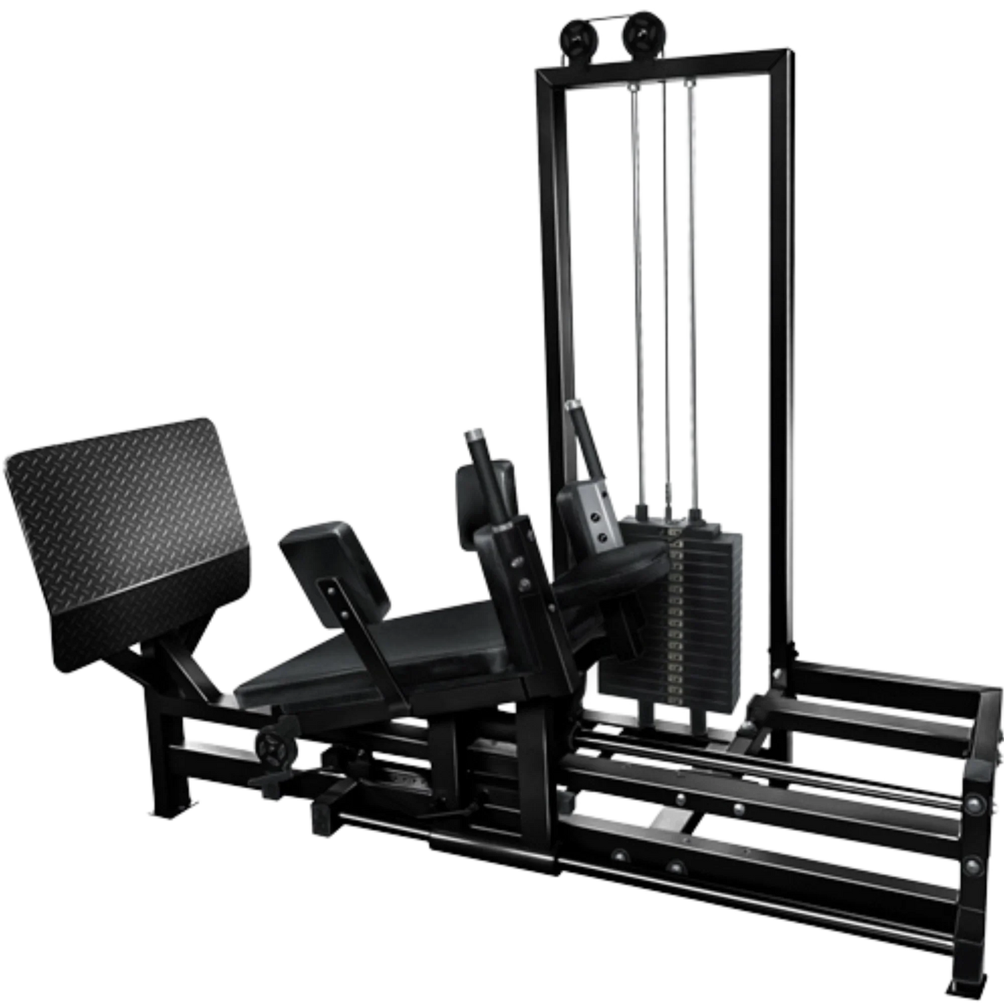 French Fitness Tahoe Selectorized Horizontal Leg Press (New) Image