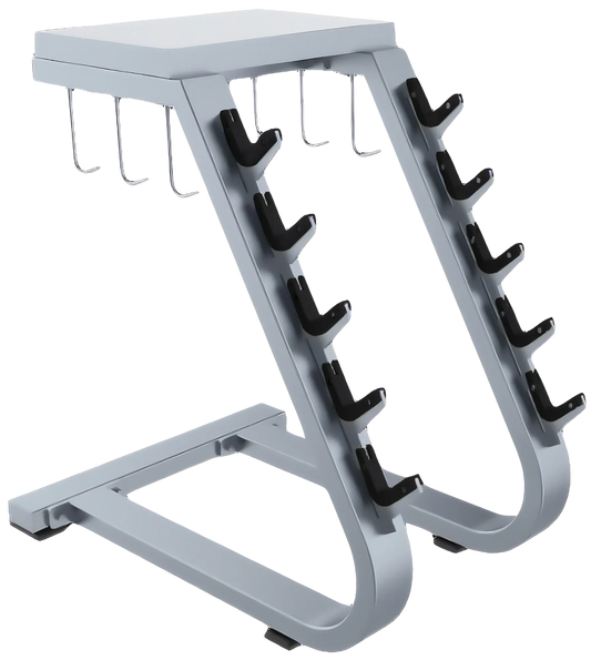 French Fitness Napa Accessory, Handle, & 5 Bar Storage Rack (New) Image