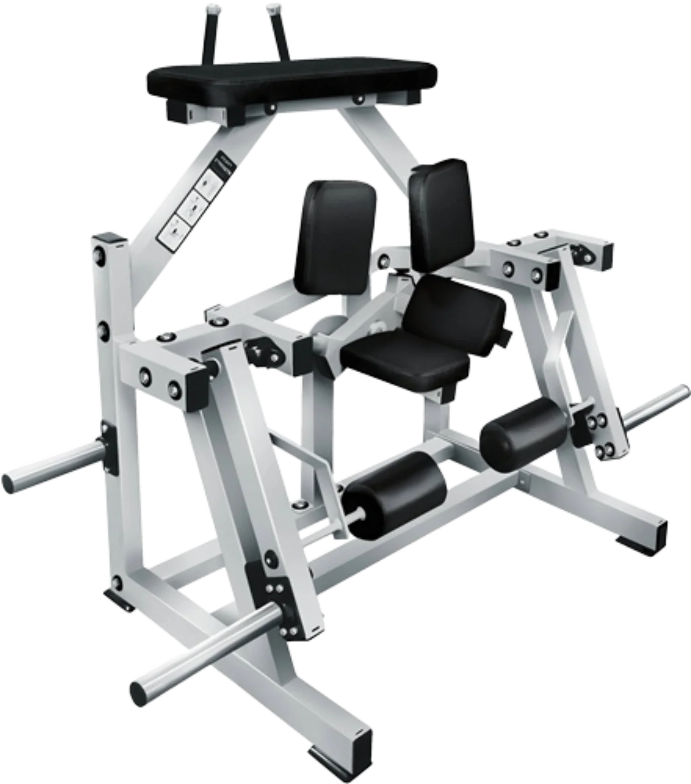 French Fitness Napa Iso-Lateral Kneeling / Standing Leg Curl Plate Loaded (New) Image