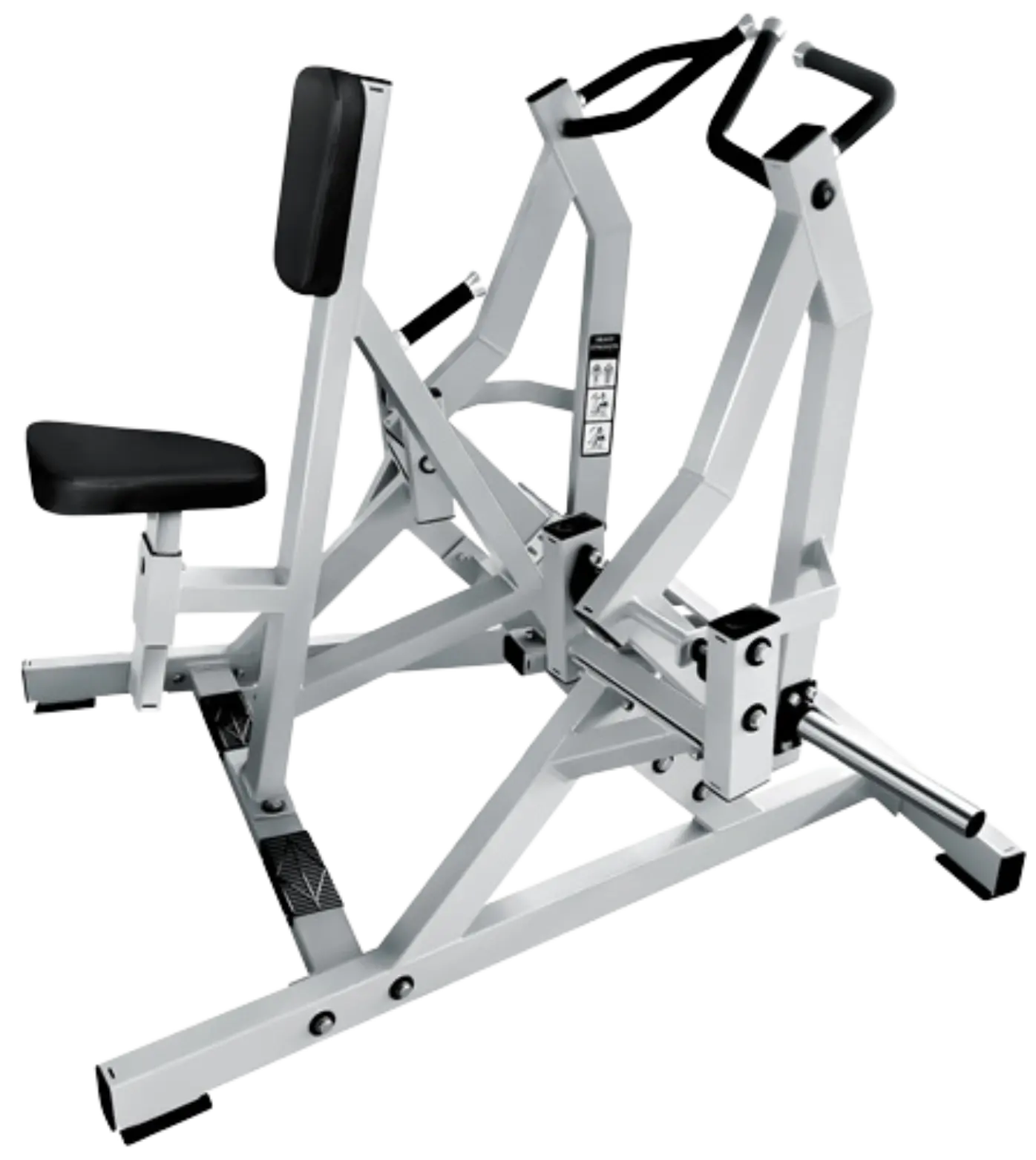 French Fitness Napa Iso-Lateral Rowing Low Row Plate Loaded (New) Image