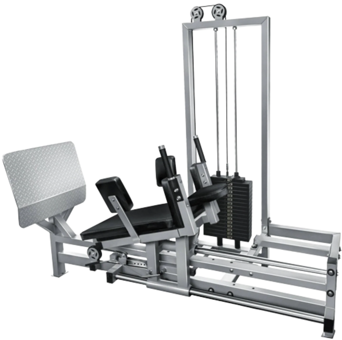 French Fitness Shasta Selectorized Horizontal Leg Press (New) Image