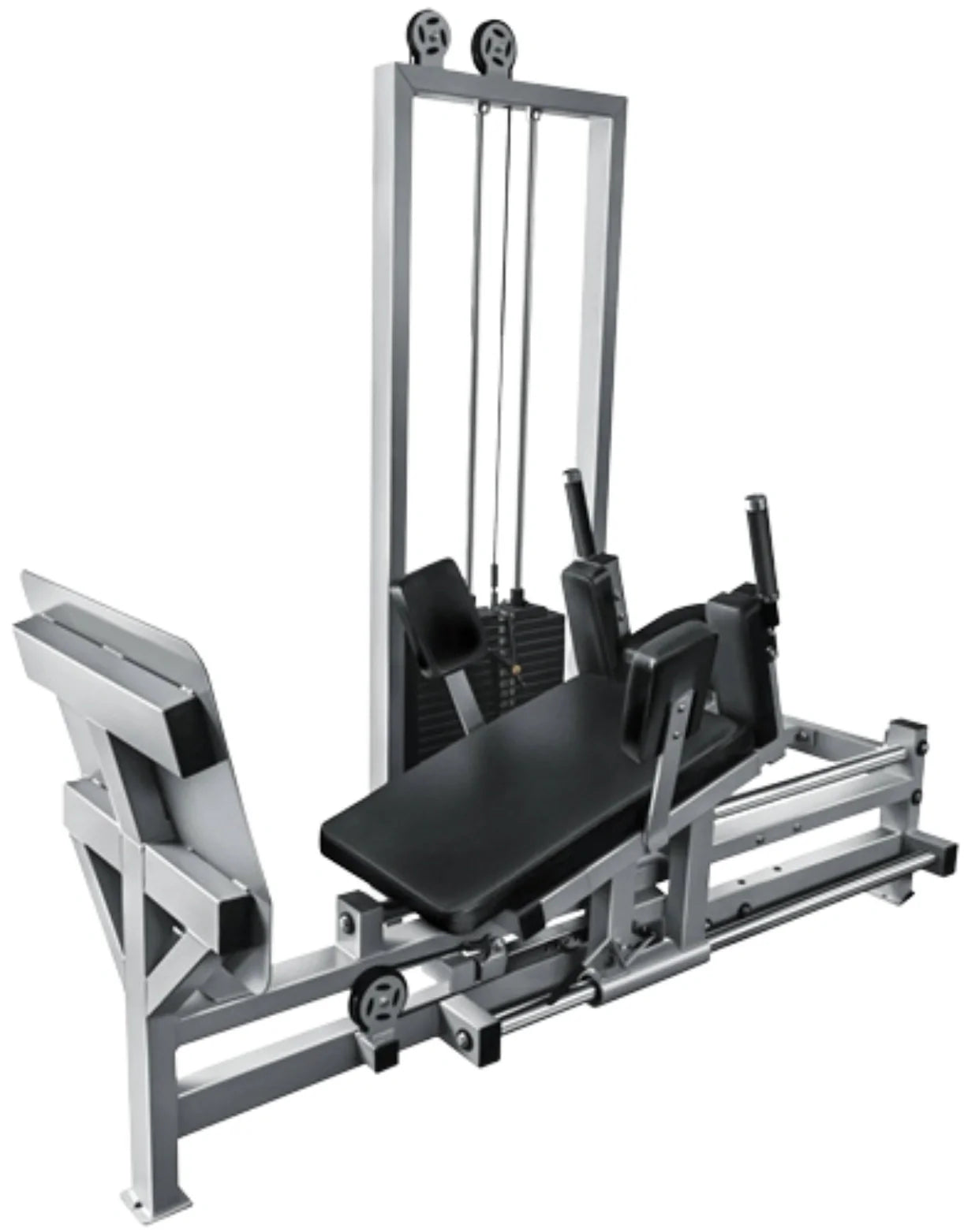 French Fitness Shasta Selectorized Horizontal Leg Press (New) Image 2