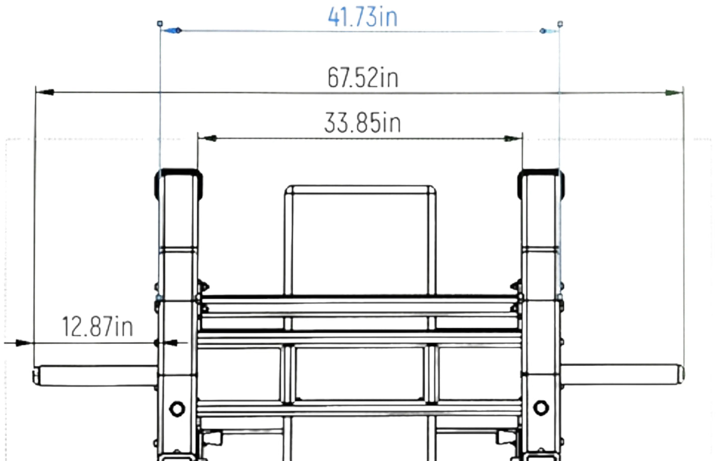 French Fitness Napa Vertical Leg Press Plate Loaded (New) Image 2