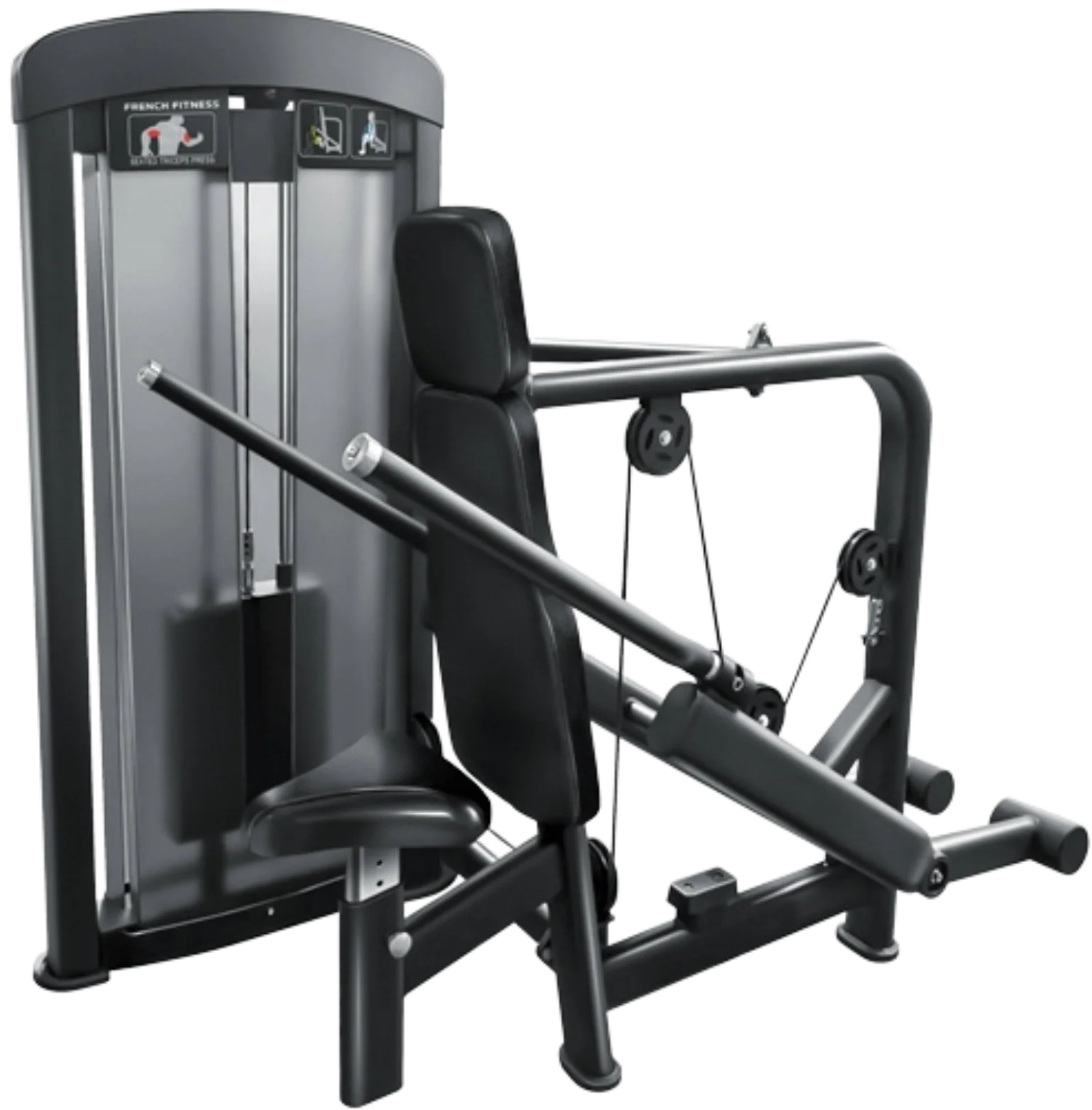 French Fitness Newport Selectorized Triceps Press (New) Image